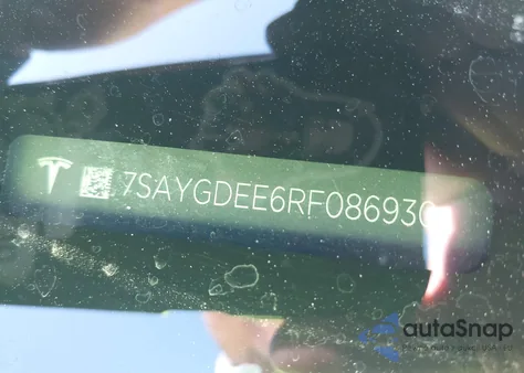 2024 Tesla Model Y Long Range Dual Motor All-Wheel Drive from USA, damaged, VIN 7SAYGDEE6RF086930